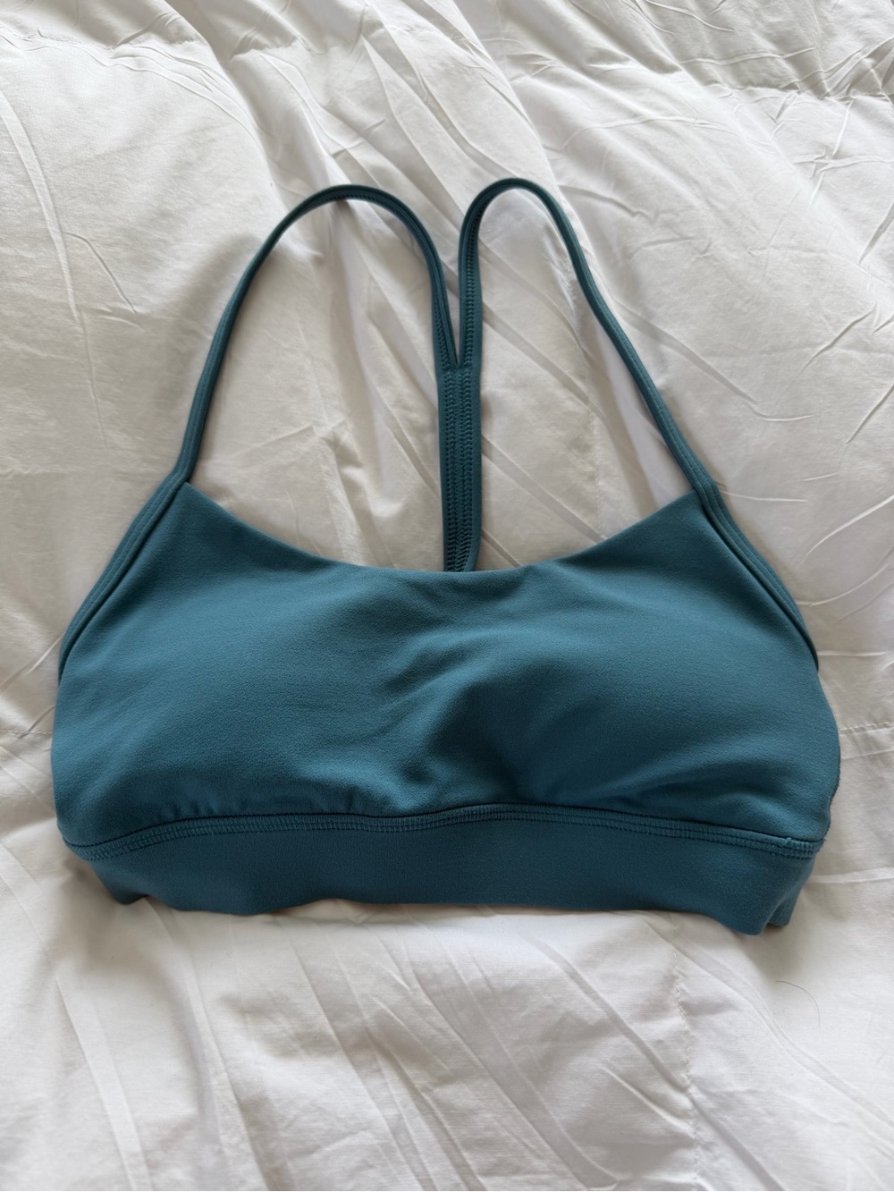 lululemon athletica Teal Strappy Sports Bra